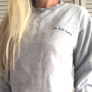 JOHN GALT BRANDY MELVILLE crop sweatshirt